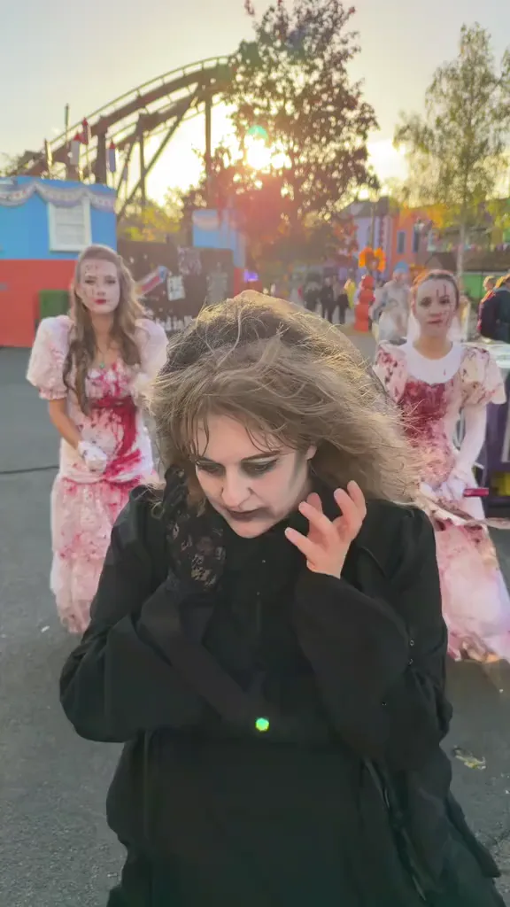 Smalltown Boy Halloween — zombie brides at a fright night